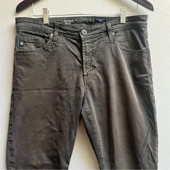 AG Adriano Goldschmied everett slim straight denim  jeans Sz 33 - Picture 6 of 16